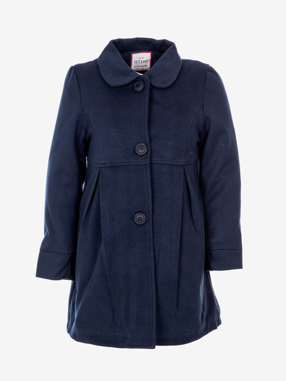 Picture of ND1290- HIGH QUALITY GIRLS COAT -NAVY-(4-15YEARS)